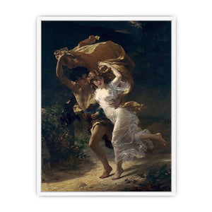 The Storm Painting Framed Print