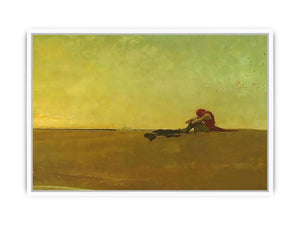 Marooned by Howard Pyle Framed Print