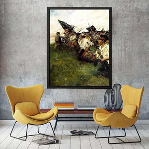 The Nation Makers by Howard Pyle Painting