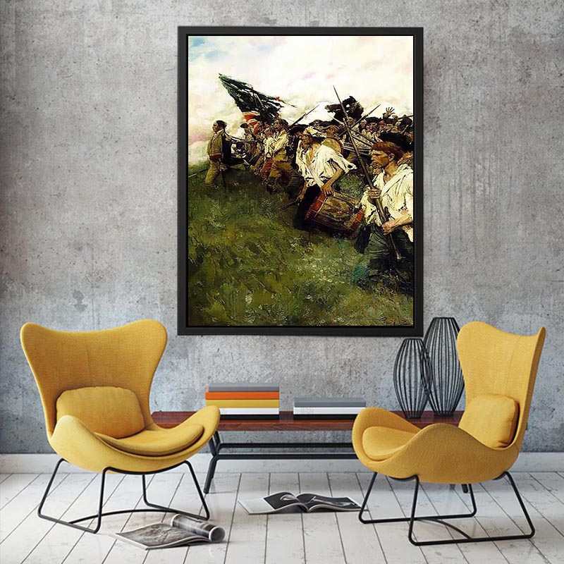The Nation Makers by Howard Pyle Painting