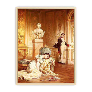 Napoleon's Farewell To Josephine (or My Destiny And France Demand It)  Art Print