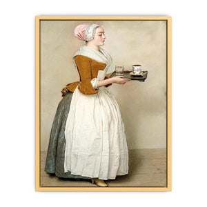 The-Chocolate-Girl  Streched canvas
