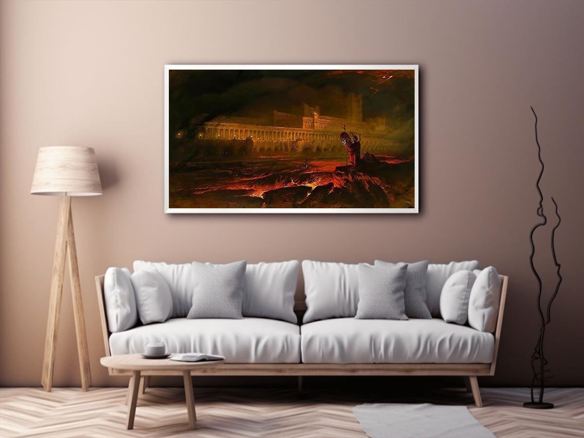 Pandemonium  by JOHN MARTIN Painting