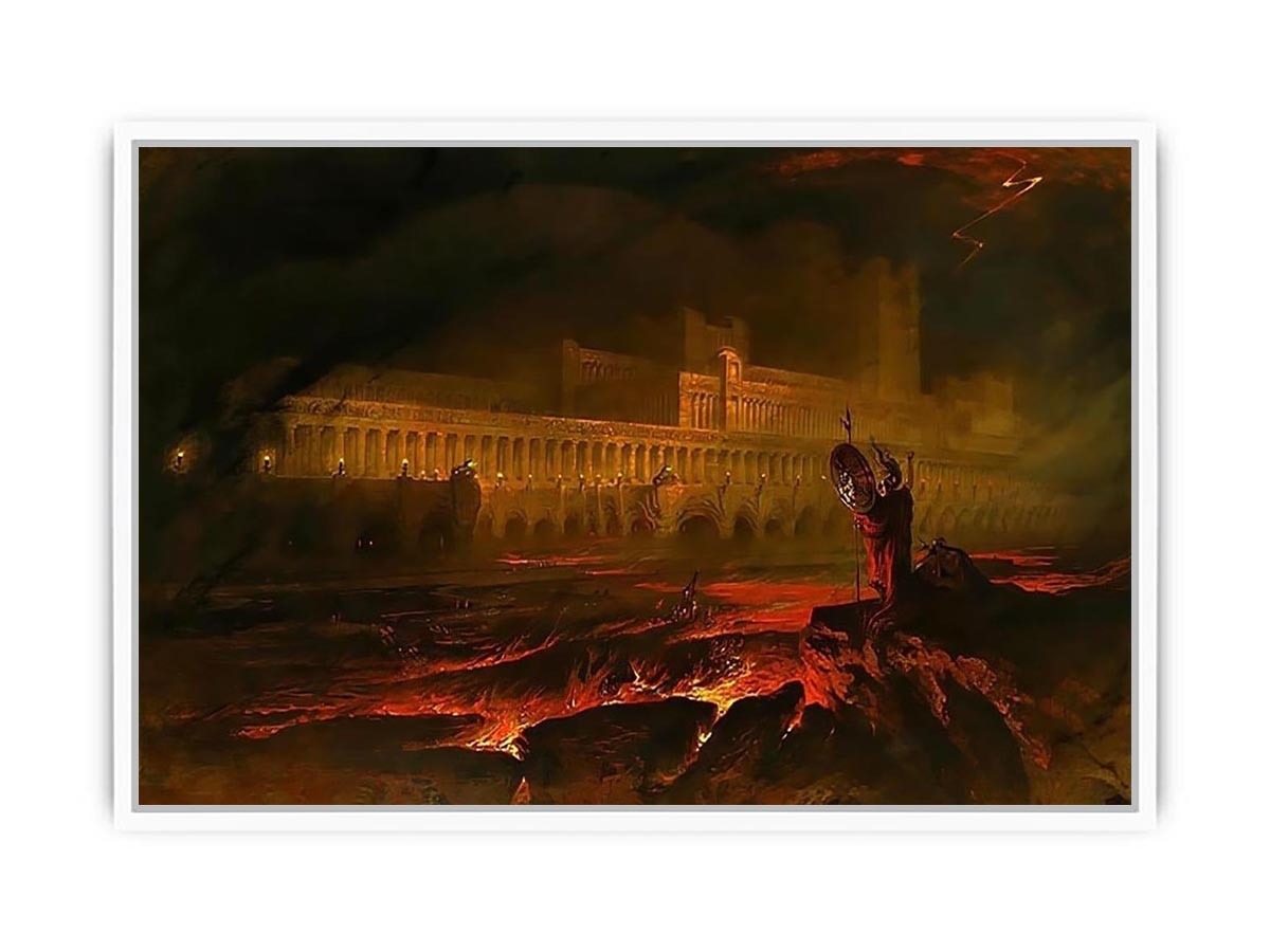 Pandemonium Painting Framed Print