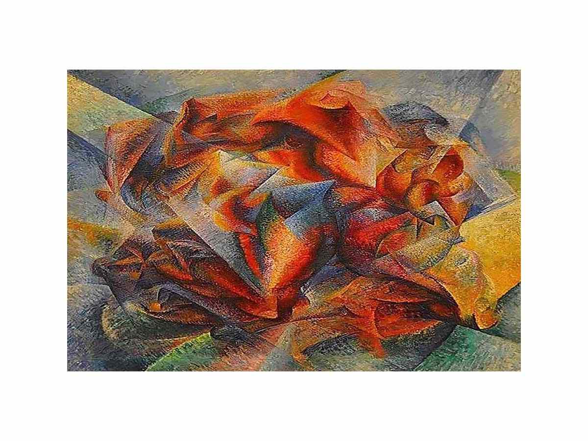 Dynamism of a Soccer Player by UMBERTO BOCCIONI