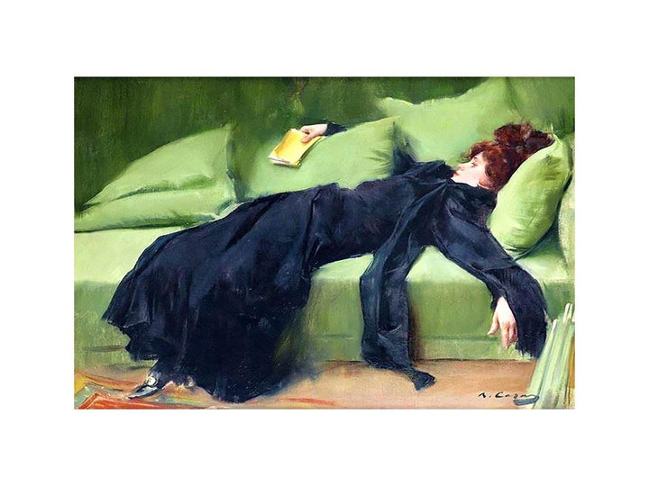 After the Ball Painting by Ramon Casas
