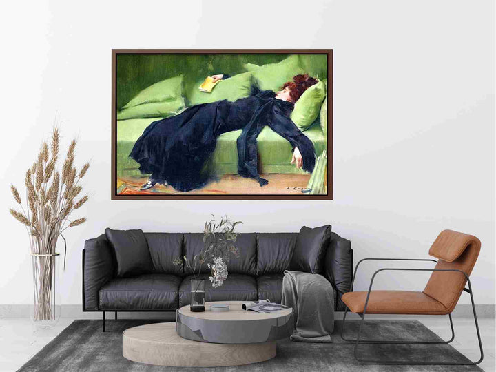 After the Ball Painting by Ramon Casas Painting