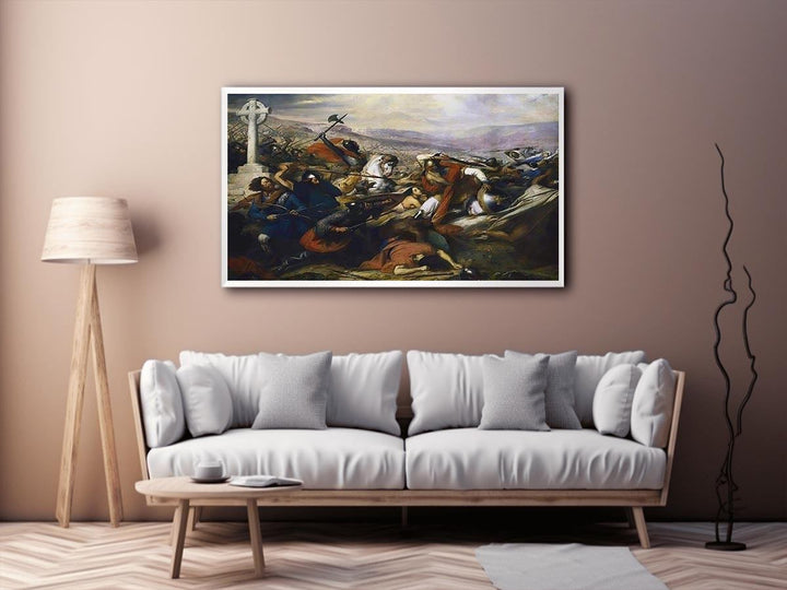 The Battle of Poitiers  Painting