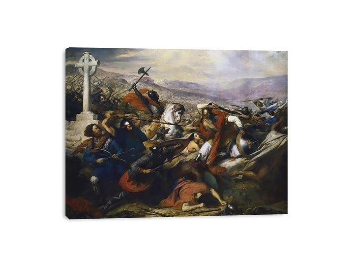 The Battle of Poitiers  Painting