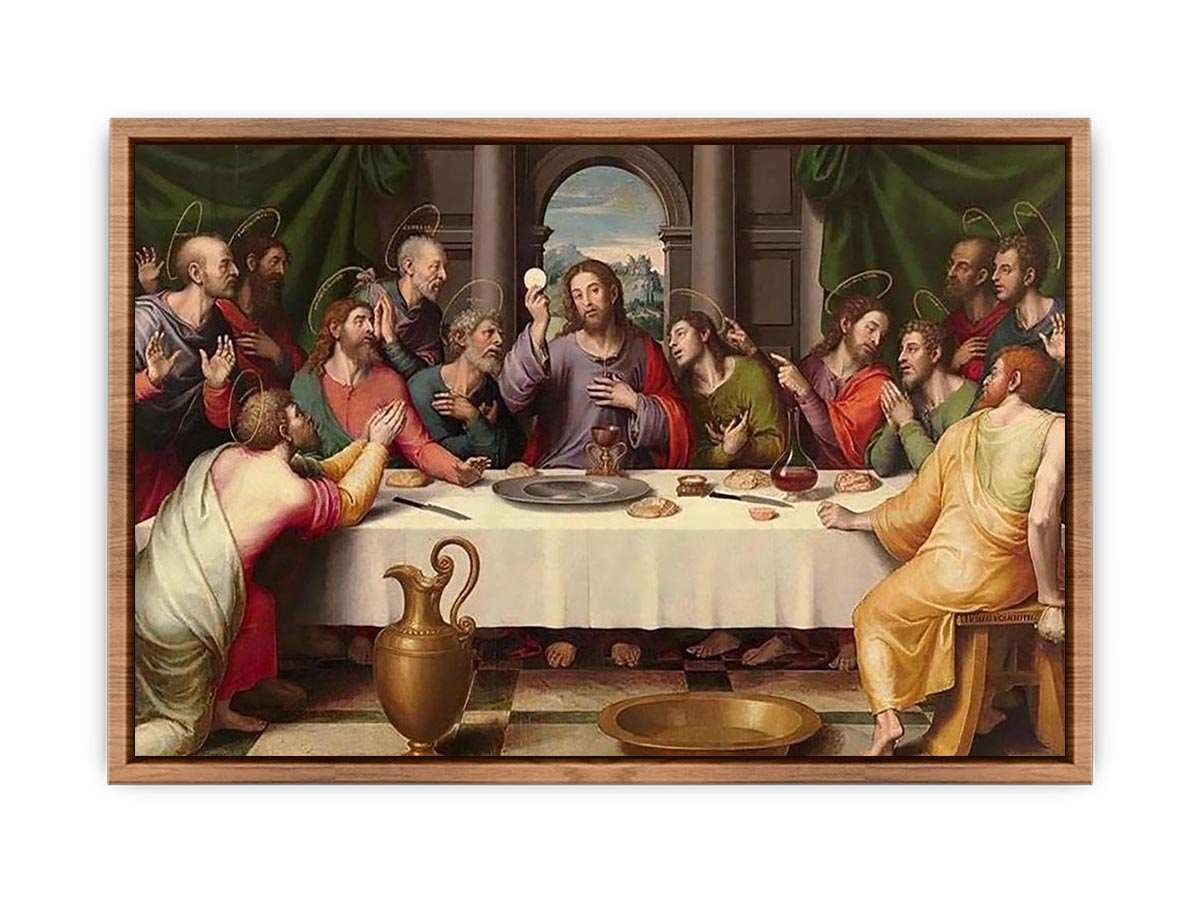 The Last Supper - Vicente Juan (Juan de Juanes)  Poster