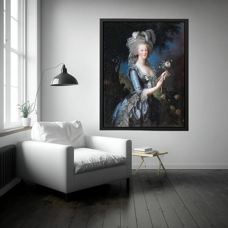 Marie Antoinette  after Vigee-Lebrun by LOUISE CAMPBELL CLAY Painting