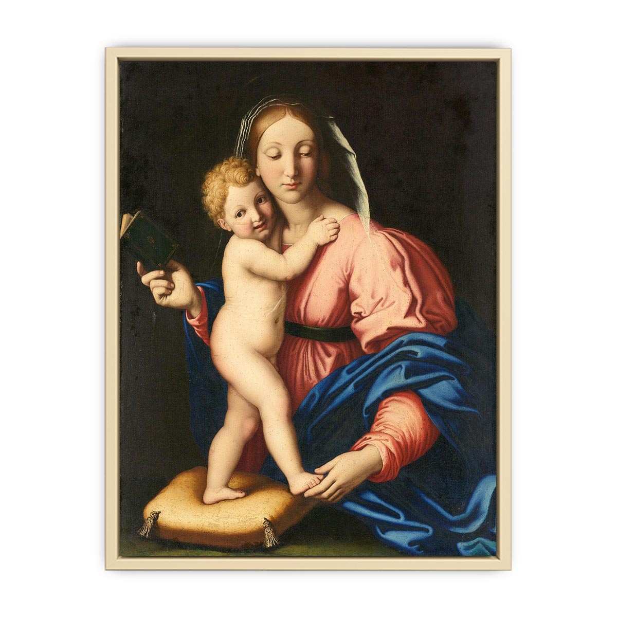 Madonna and Child Painting  by Giovanni Battista  Art Print
