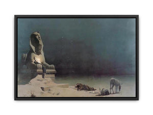 Rest on the Flight into Egypt Canvas Print