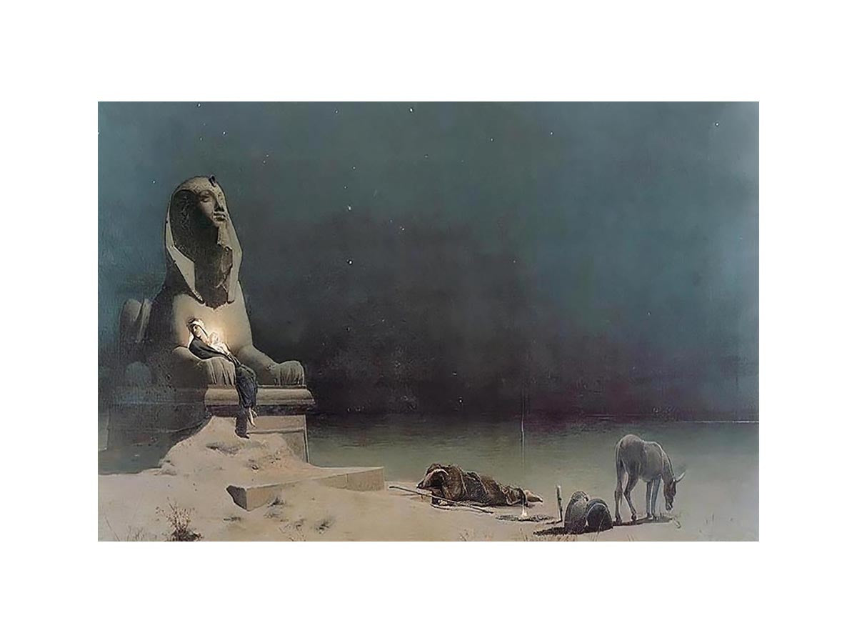 Rest on the Flight into Egypt by LUC-OLIVIER MERSON