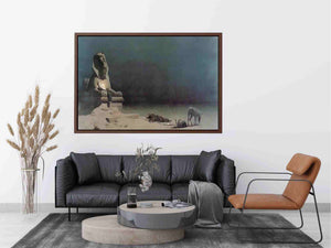 Rest on the Flight into Egypt by LUC-OLIVIER MERSON Painting