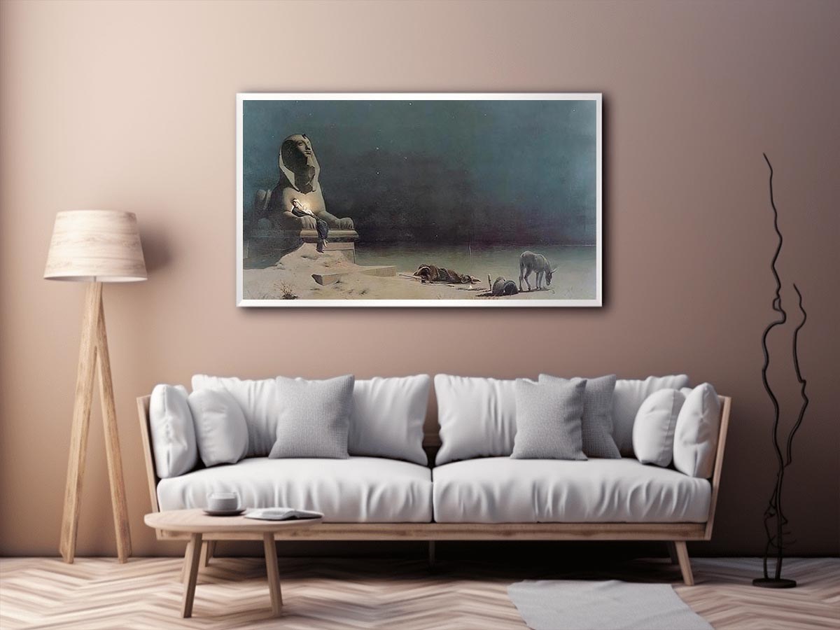 Rest on the Flight into Egypt by LUC-OLIVIER MERSON Painting