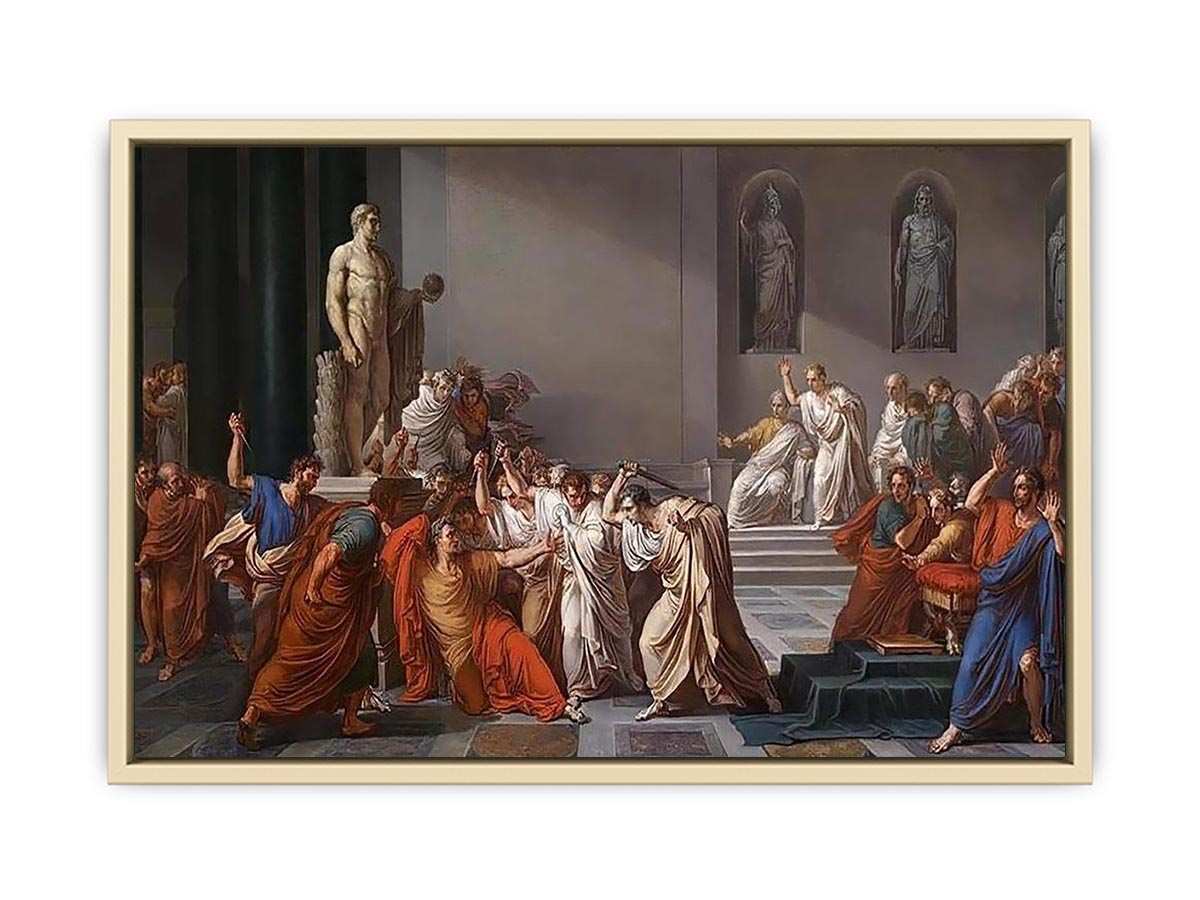 Death of Julius Caesar  Art Print
