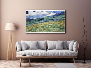 Landscape from Saint-Remy by Vincent van Gogh Painting 
