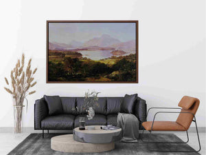 A View of Loch Lomond by Horatio McCulloch Painting 