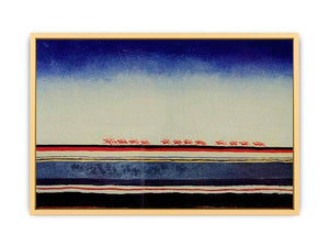 Red Cavalry (painting) Streched canvas
