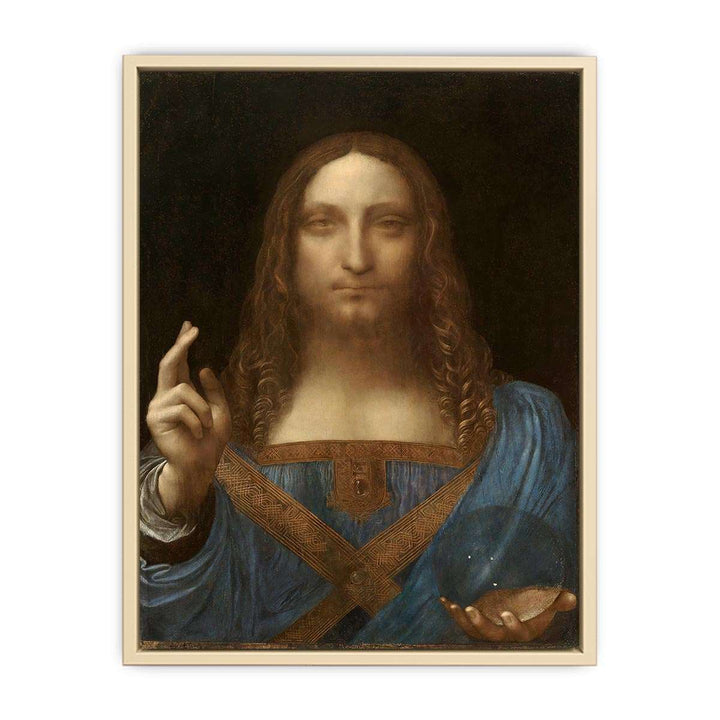 Salvator Mundi by Leonardo da Vinci  Art Print