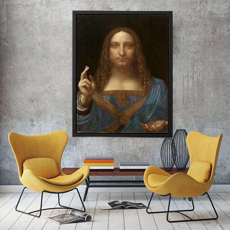 Salvator Mundi by Leonardo da Vinci  Painting