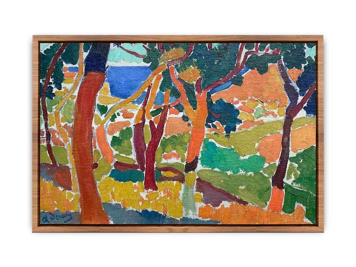 L’Estaque  by André Derain.  Poster