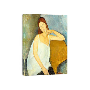 Jeanne Hébuterne by Amedeo Modigliani Painting 