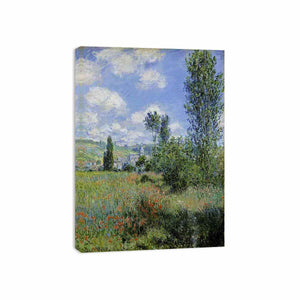 View of Vetheuil by Claude Monet Painting 