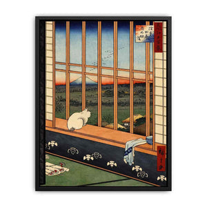 Asakusa Ricefields by Hiroshige