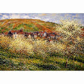 Plum Trees in Blossom by Monet