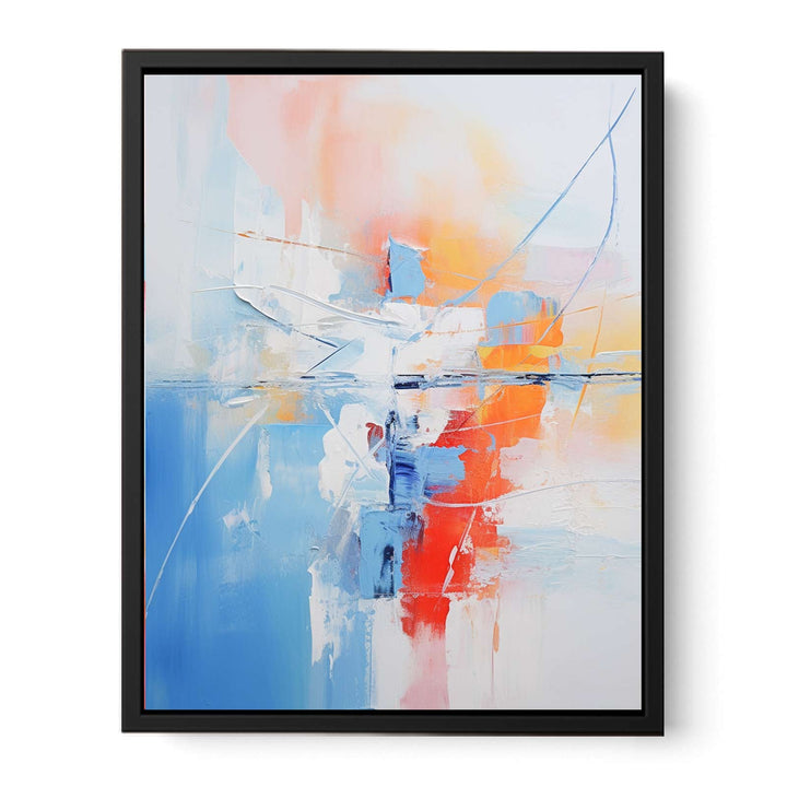 Abstract Painting Multicolor   Canvas Print