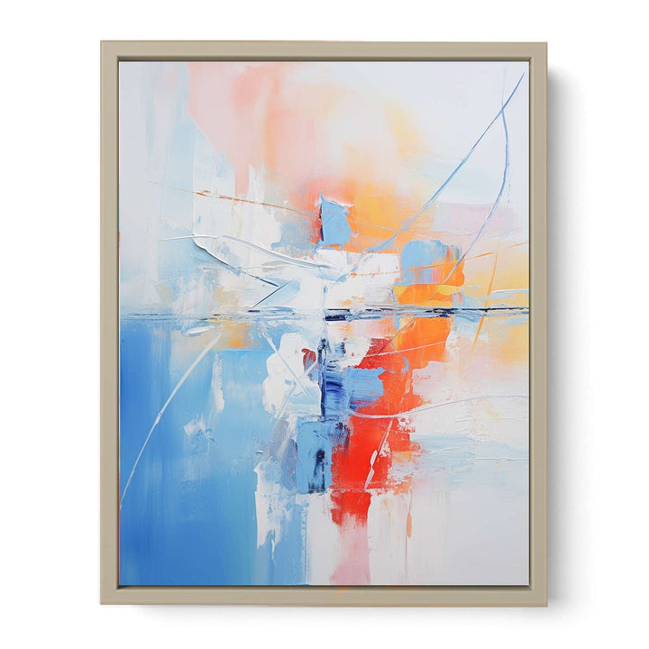 Abstract Painting Multicolor   Art Print