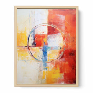 Abstract Painting  Mix Color  Streched canvas