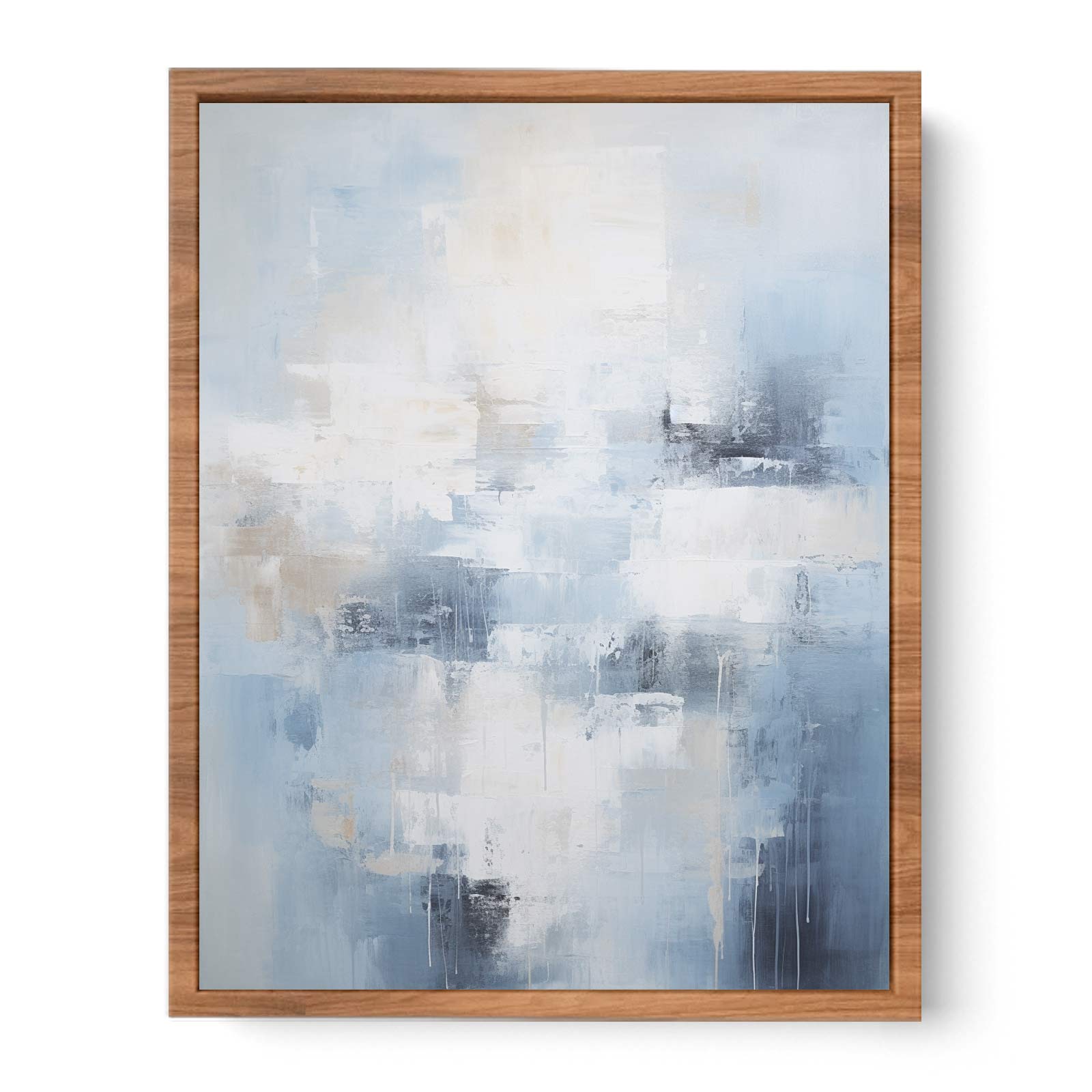 Abstract Grey Painting Poster