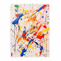 Multicolor Drip Painting