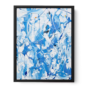 The Choreography of Paint  Canvas Print