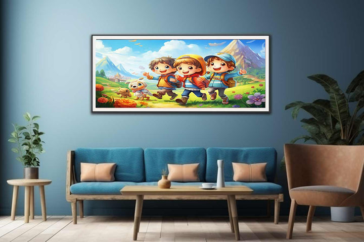 A Spool of Unwound Time Painting