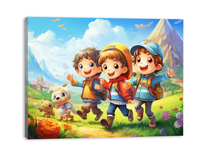 A Spool of Unwound Time Painting