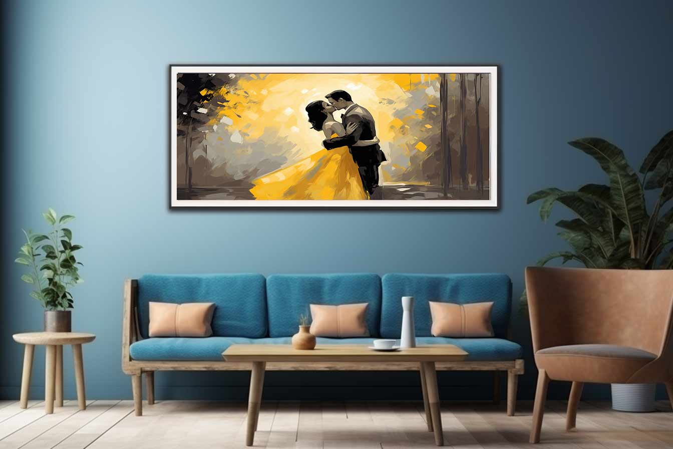 Autumn Kiss Painting