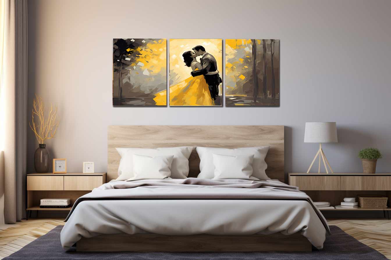 Autumn Kiss Painting