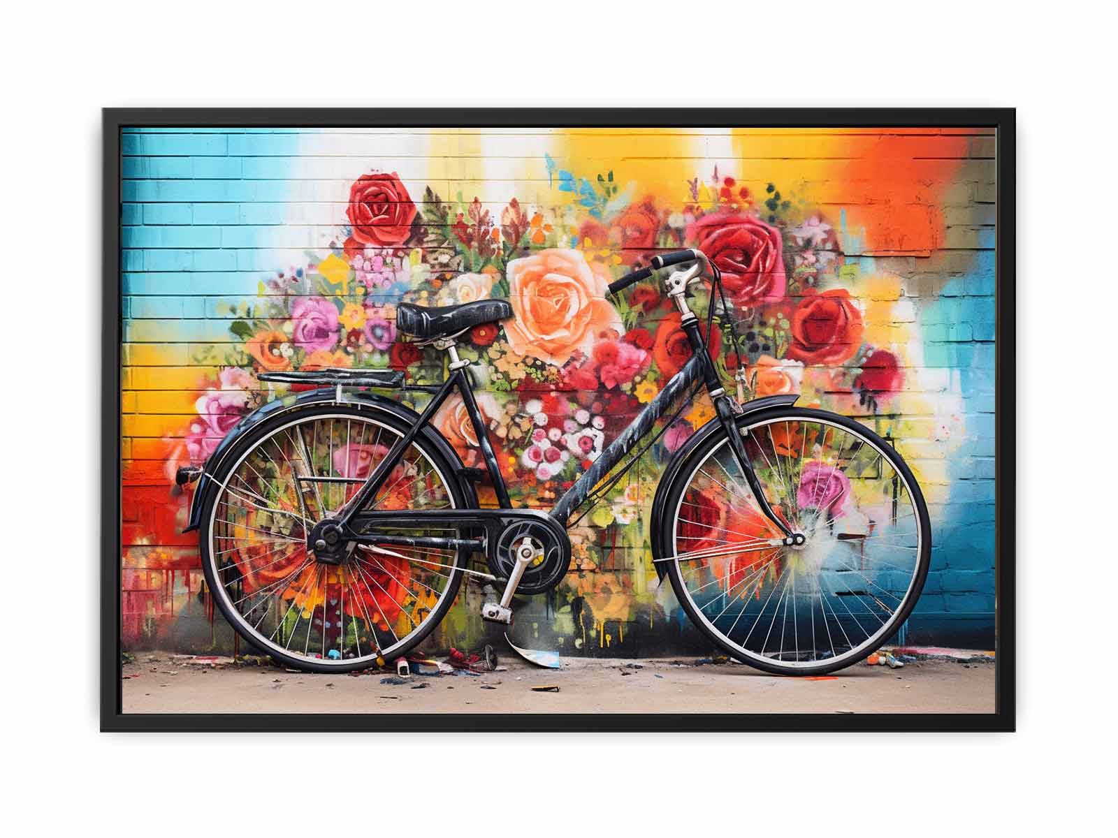 A Floral Journey  Canvas Print