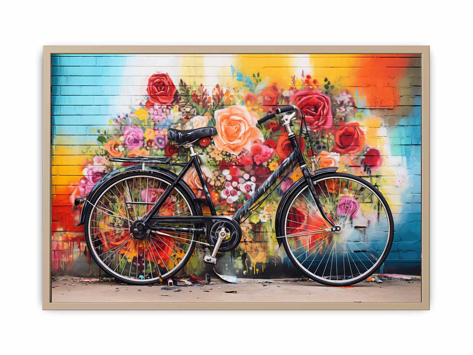 A Floral Journey  Art Print