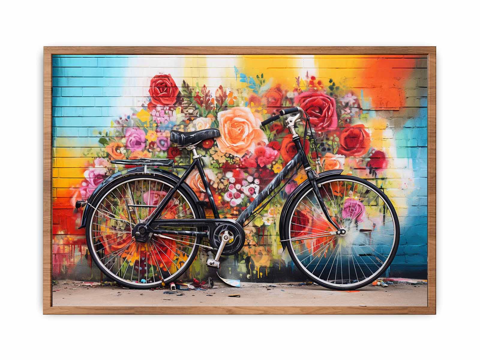 A Floral Journey Poster