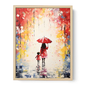 A Puddle's Promise  Streched canvas