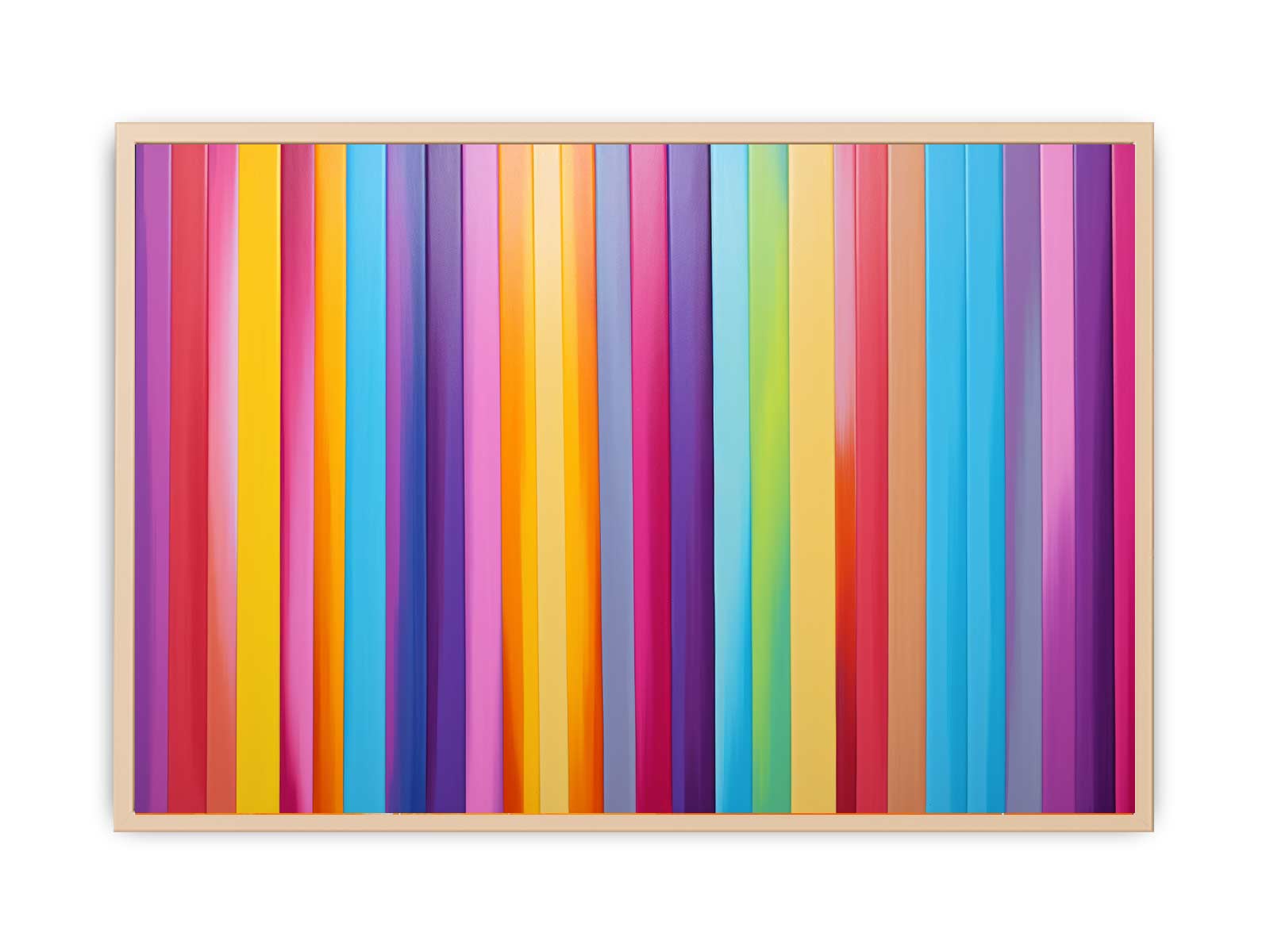 Lines Art Painting   Streched canvas