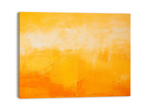 Orange Yellow Abstract   Painting