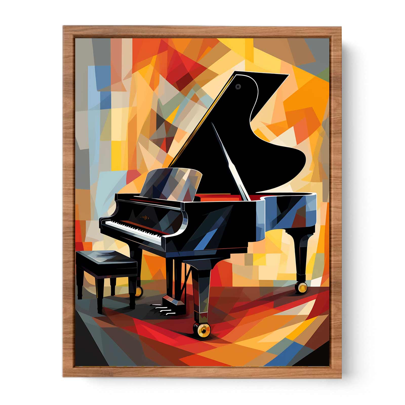 Piano Music Painting   Art Print
