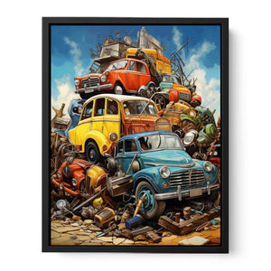 Metal Maw  Canvas Print