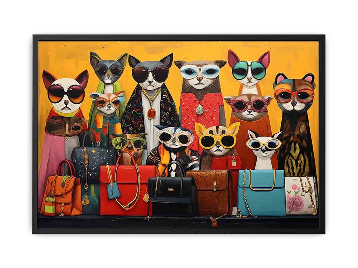 The Urban Fauna  Canvas Print